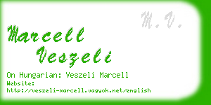 marcell veszeli business card